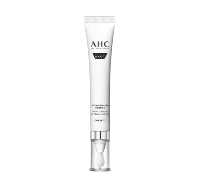 AHC Pro Shot Gluta-Activation Bright 3 Capsule-Infused Eye Cream for Face 30ml from Korea by AHC