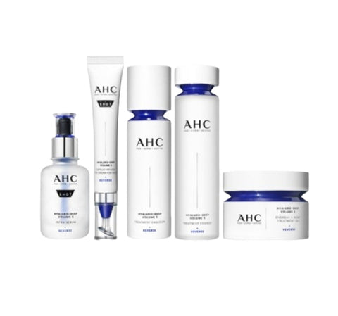 AHC Pro Shot Hyaluro-Deep Volume Set (5 Items) from Korea