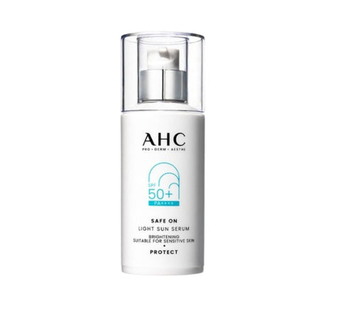 AHC Safe On Light Sun Serum 40ml, SPF50+ PA++++ from Korea
