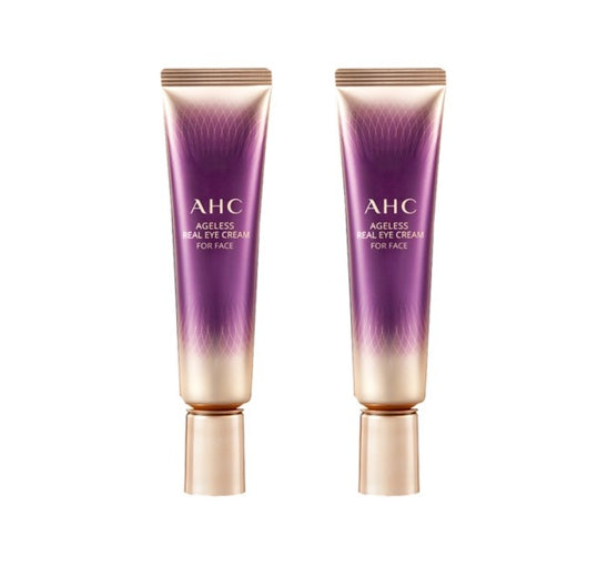 2 x AHC Ageless Real Eye Cream For Face 30ml from Korea