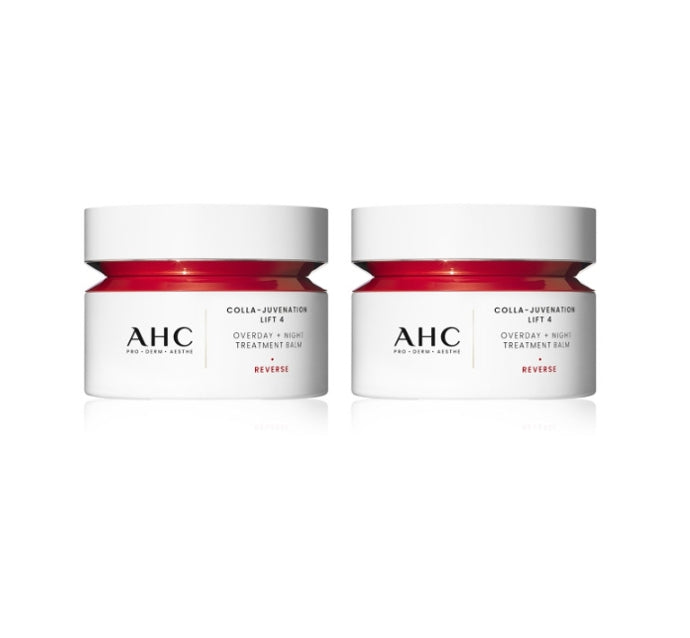 2 x AHC Colla-Juvenation Lift 4 Overday+Night Treatment Balm 50ml from Korea