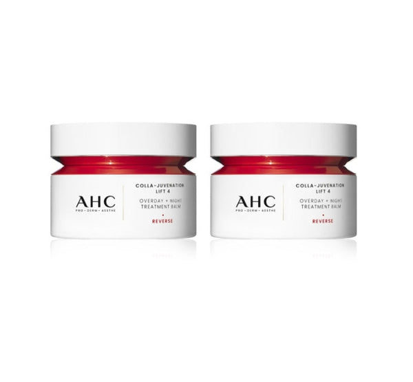 2 x AHC Colla-Juvenation Lift 4 Overday+Night Treatment Balm 50ml from Korea by AHC