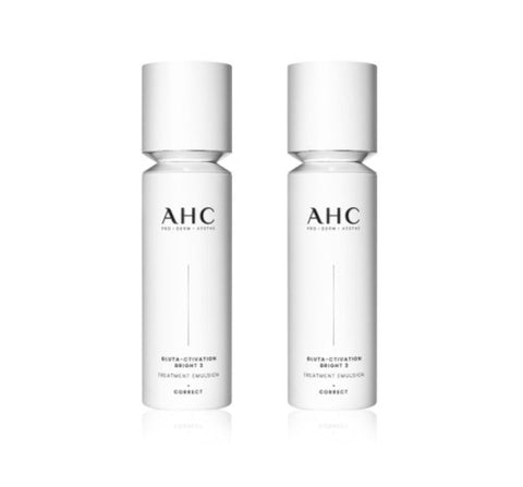 2 x AHC Gluta-Ctivation Bright 3 Treatment Emulsion 100ml from Korea