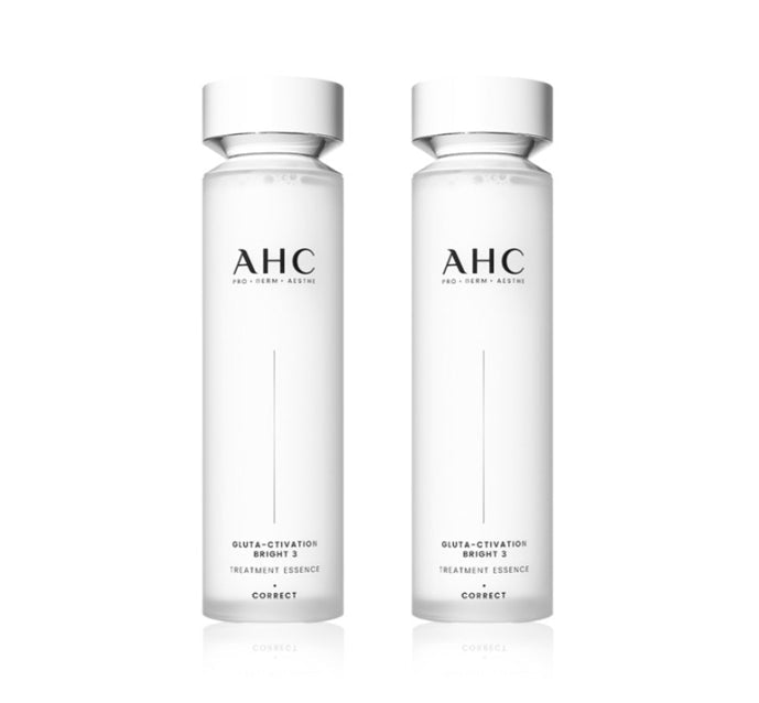 2 x AHC Gluta-Ctivation Bright 3 Treatment Essence 130ml from Korea