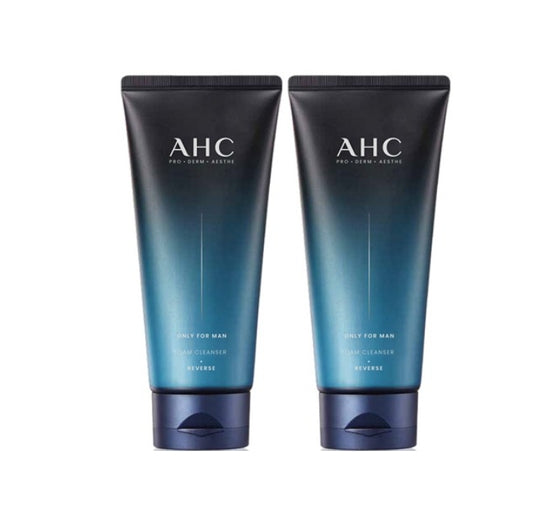 2 x [MEN] AHC Only for Men Foam Cleanser 140ml from Korea