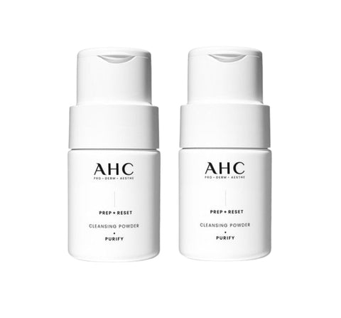 2 x AHC Prep + Reset Cleansing Powder 40g from Korea