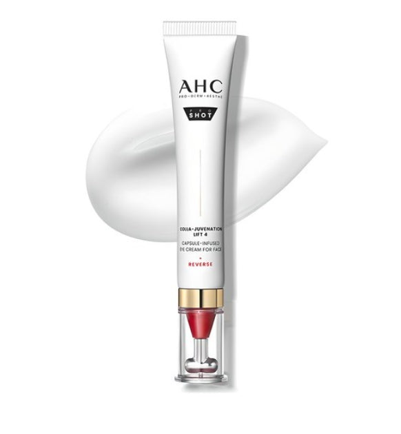 AHC Pro Shot Colla-Juvenation Lift 4 Capsule-Infused Eye Cream for Face 30ml from Korea by AHC