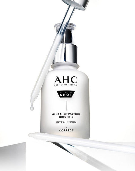 AHC Pro Shot Gluta-Ctivation Bright 3 Intra-Serum + Eye Cream Set (2 Items) from Korea by AHC