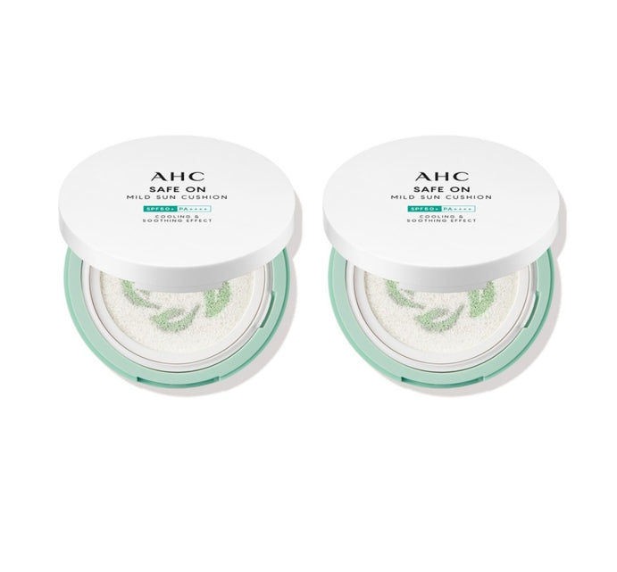 2 x AHC Save On Mild Sun Cushion SPF 50+ PA++++ 25g from Korea