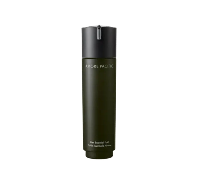 AMOREPACIFIC Men Essential Fluid 160ml bottle for hydrating and soothing men’s skin