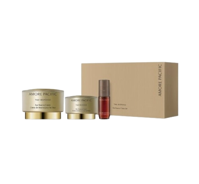 AMOREPACIFIC Time Response Eye Reserve Deluxe Set for anti-aging and brightening the eye area with AbsoluTea™