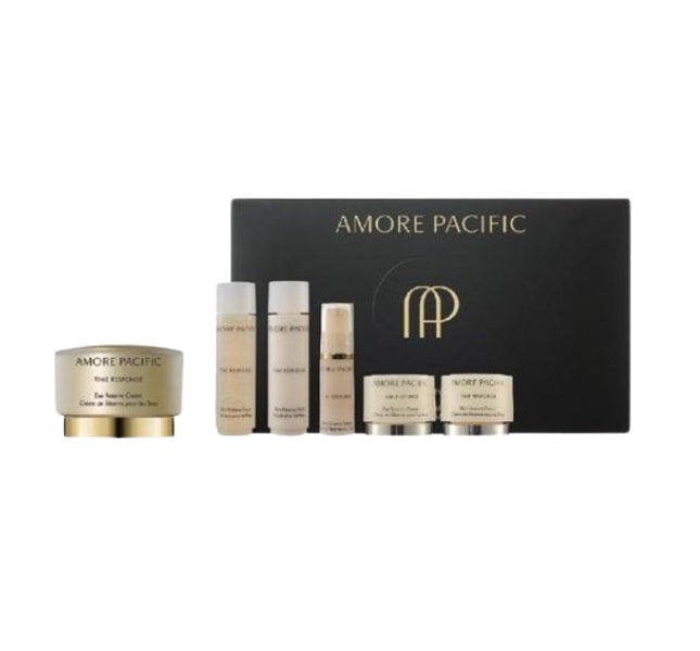 AMOREPACIFIC Time Response Skin Eye Reserve Cream Set with AbsoluTea™ for anti-aging and brightening the eye area