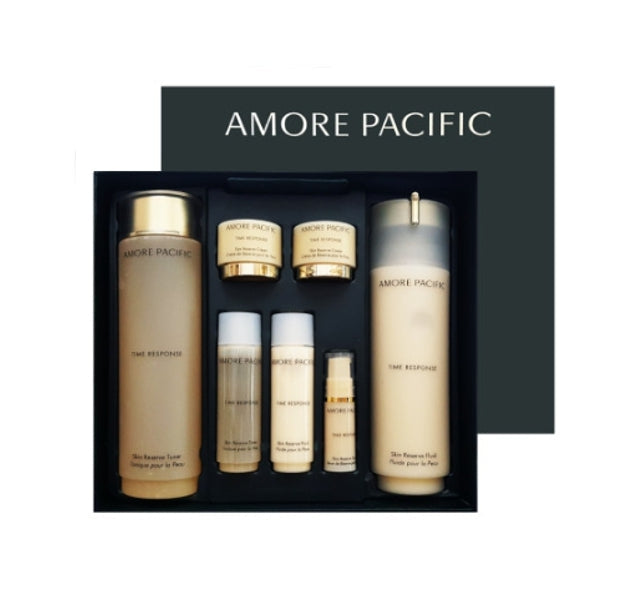 AMOREPACIFIC Time Response Skin Reserve Set with AbsoluTea™ for anti-aging, hydration, and skin rejuvenation