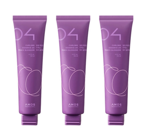 3 x AMOS PROFESSIONAL Curing Essence 2X Peach Blossom 150ml from Korea