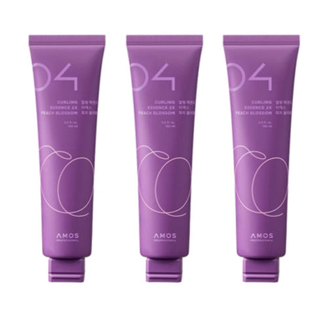 3 x AMOS PROFESSIONAL Curing Essence 2X Peach Blossom 150ml from Korea
