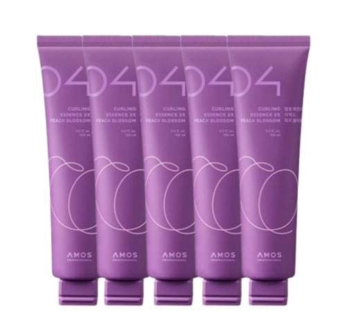 5 x AMOS PROFESSIONAL Curing Essence 2X Peach Blossom 150ml from Korea