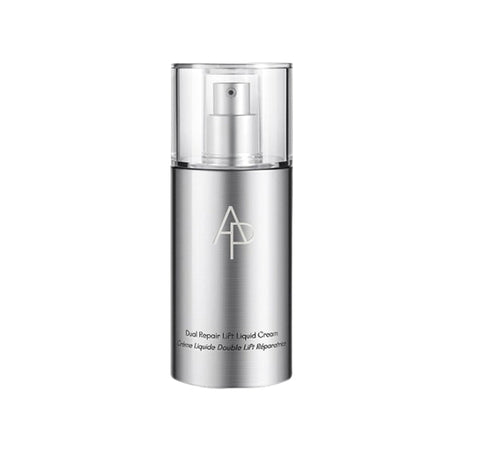 AP BEAUTY M.D. Dual Repair Lift Liquid Cream for lightweight hydration, firming, and wrinkle smoothing