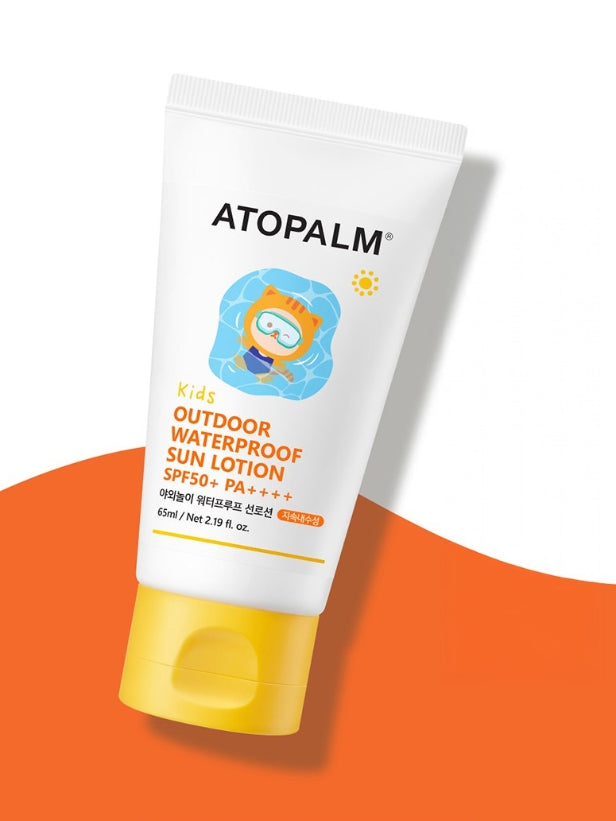 ATOPALM Kids Outdoor Waterproof Sun Lotion 65ml SPF50+ PA++++ from Korea