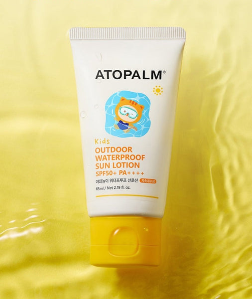 ATOPALM Kids Outdoor Waterproof Sun Lotion 65ml SPF50+ PA++++ from Korea