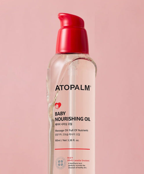 2 x ATOPALM Baby Nourishing Oil 100ml from Korea