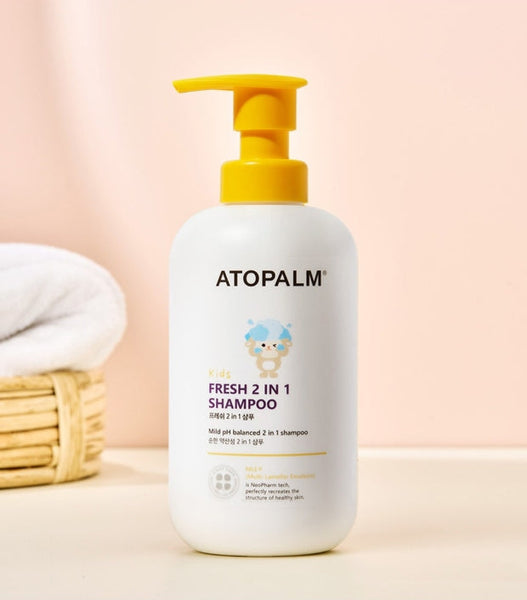 2 x ATOPALM Kids Fresh 2 In 1 Shampoo 460ml from Korea