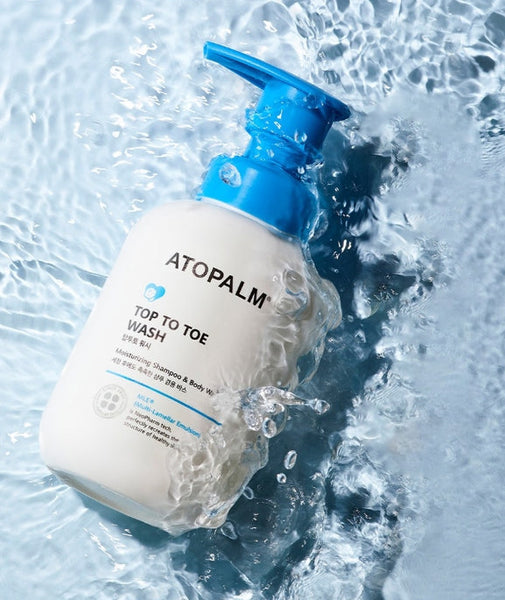2 x ATOPALM Top To Toe All-in-One Wash 460ml from Korea