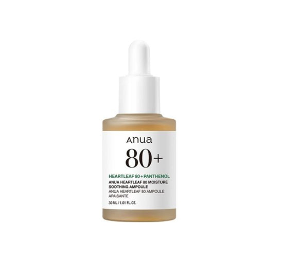 Anua Heartleaf 80 Moisture Soothing Ampoule 30ml from Korea