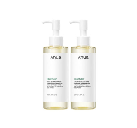 2 X Anua Heartleaf Pore Control Cleansing Oil 200ml from Korea