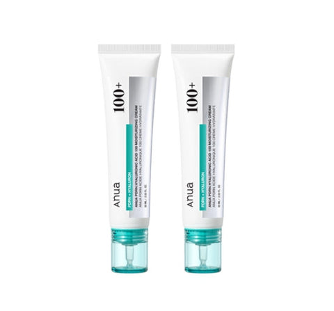 2 X Anua PDRN Hyaluronic Acid 100 Moisturizing Cream 60ml from Korea