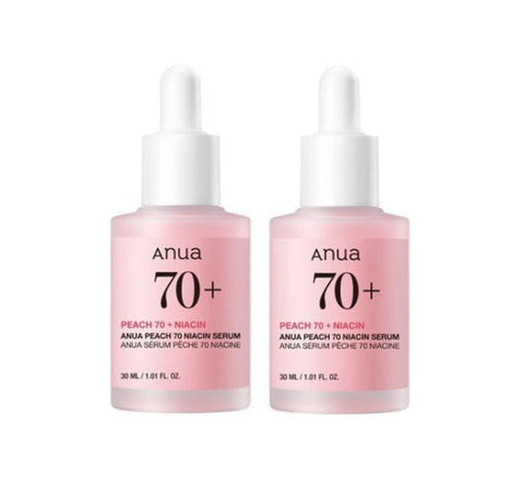 2 X Anua Peach 70 Niacin Serum 30ml from Korea