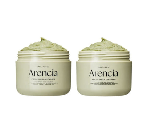 2 X Arencia Fresh Green Rice Mochi Cleanser 120g from Korea