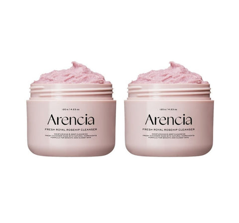 2 X Arencia Rosehip Rice Mochi Cleanser 120g from Korea