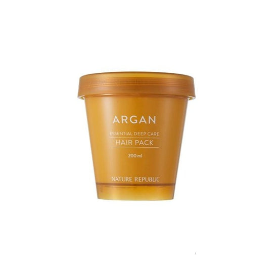 NATURE REPUBLIC Argan Essential Deep Care Hair Pack 200mll from Korea