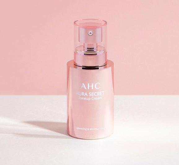 AHC Aura Secret Tone Up Cream Set (2 Items, 50g +30g) SPF30 PA++ from Korea by AHC