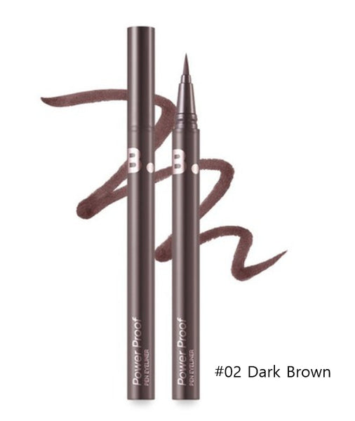 2 x BANILA CO B. by BANILA Power Proof Pen Eyeliner 0.4g, 4 Colours from Korea