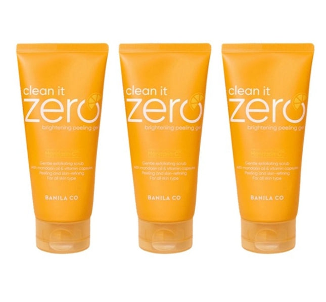 3 x BANILA CO Clean it Zero Brightening Peeling Gel 120ml from Korea
