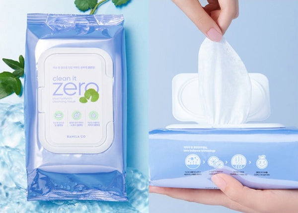 2 x BANILA CO Clean it Zero Cica Hyaluronic Cleansing Tissue (80 sheets) from Korea