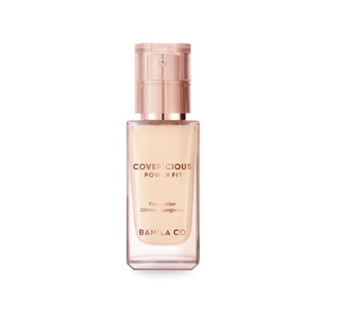 BANILA CO Covericious Power Fit Foundation 30ml, SPF 45 PA++, 6 Colours,  from Korea