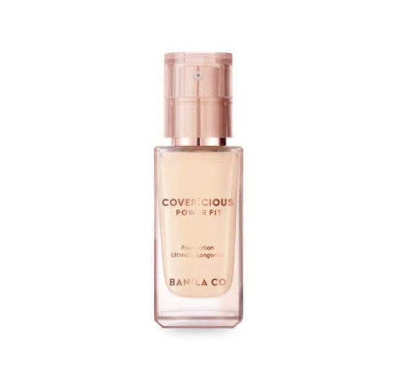 BANILA CO Covericious Power Fit Foundation 30ml, SPF 45 PA++, 6 Colours, from Korea by BANILA CO