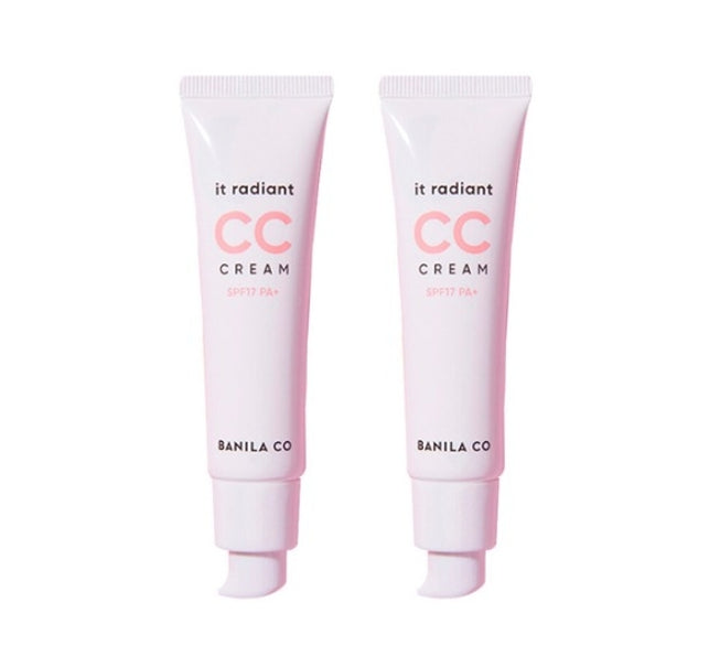 2 x BANILA CO It Radiant CC Cream 30ml, SPF17 PA+ from Korea