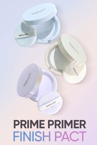 2 x BANILA CO Prime Primer Finish Pact 6.5g, 3 Colours from Korea
