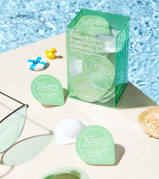 2 x BANILA CO Clean it Zero Cleansing Balm Pore Clarifying Travel Kit 16ea from Korea