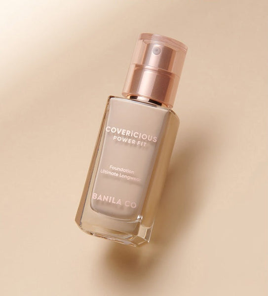 BANILA CO Covericious Power Fit Foundation 30ml, SPF 45 PA++, 8 Colours from Korea