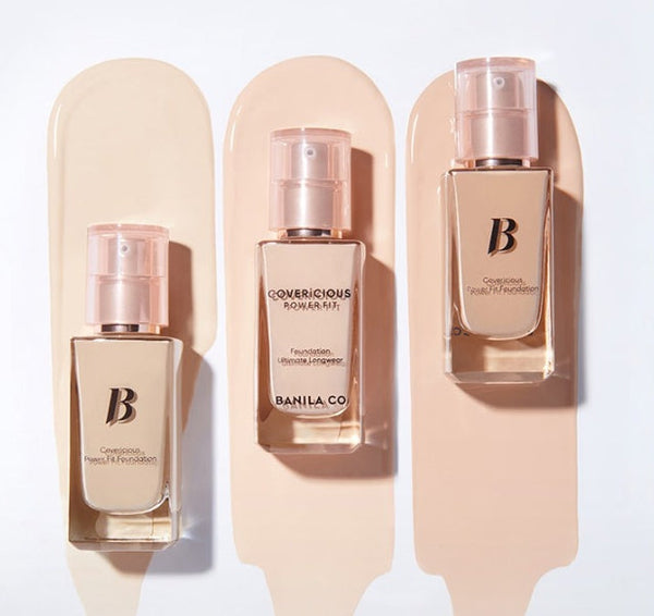 BANILA CO Covericious Power Fit Foundation 30ml, SPF 45 PA++, 8 Colours from Korea