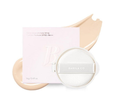 BANILA CO Covericious Ultimate White Cushion Moisture Refill 14g, SPF50+ PA+++, 5 Colours from Korea