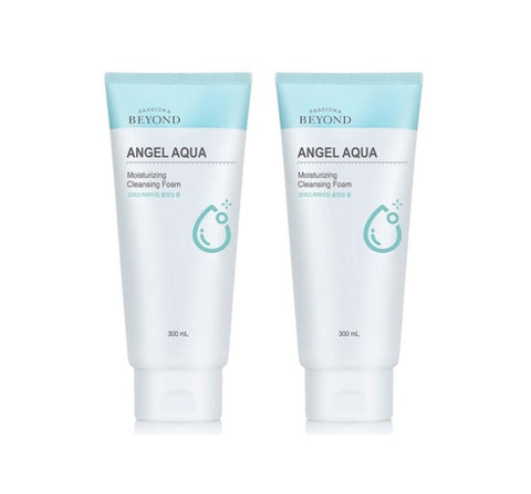 2 x BEYOND Angel Aqua Moisturizing Cleansing Foam 300ml from Korea