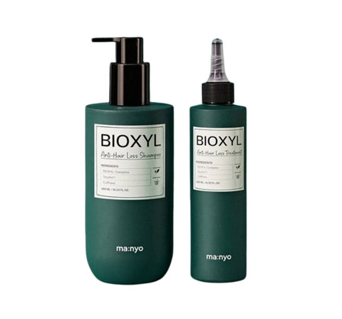 ma:nyo BIOXYL Anti-Hair Loss Shampoo 480ml + BIOXYL Anti-Hair Loss Treatment 200ml from Korea (Copy)