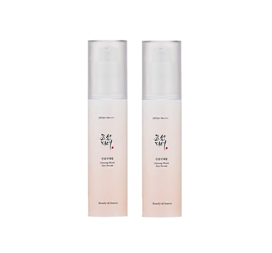 2 X Beauty of Joseon Ginseng Moist Sun Serum 50mL, SPF50+ PA++++ from Korea
