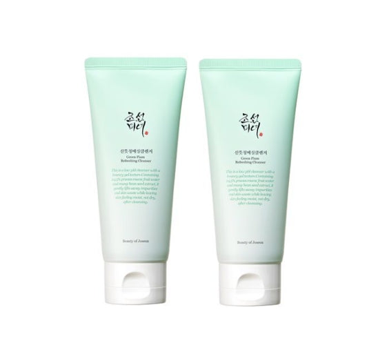 2 X Beauty of Joseon Green Plum Refreshing Cleanser 100mL from Korea