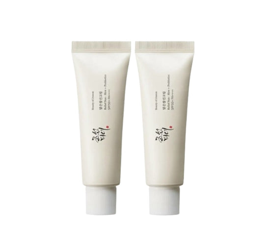 2 X Beauty of Joseon Relief Sun: Rice + Probiotics 50ml, SPF50+ PA++++ from Korea